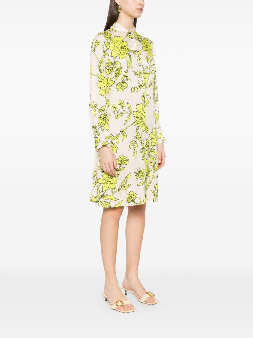 Liu Jo Floral Wrap Dress With Adjustable Waist
