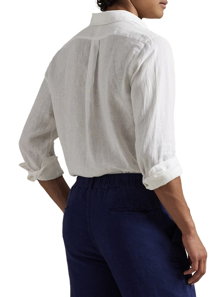 Polo Ralph Lauren Long-Sleeve Button-Up Shirt With Button-Down Collar