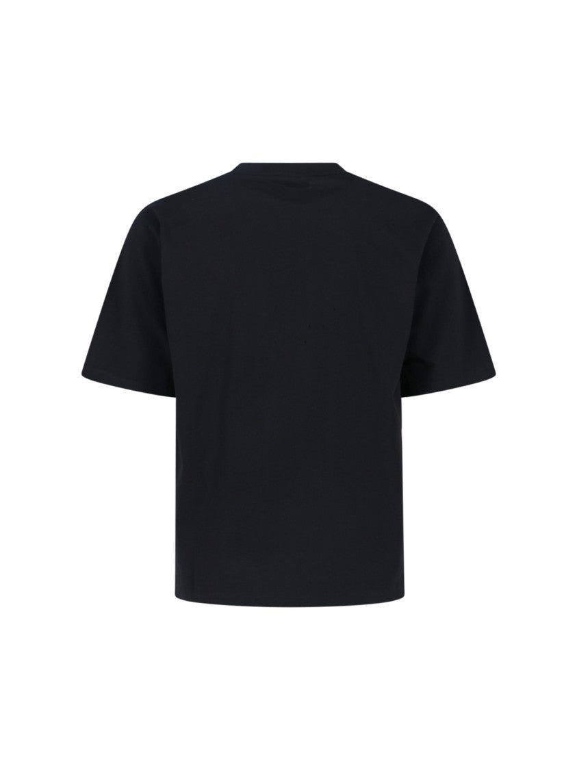 Dsquared2 Black Cotton Logo T-Shirt