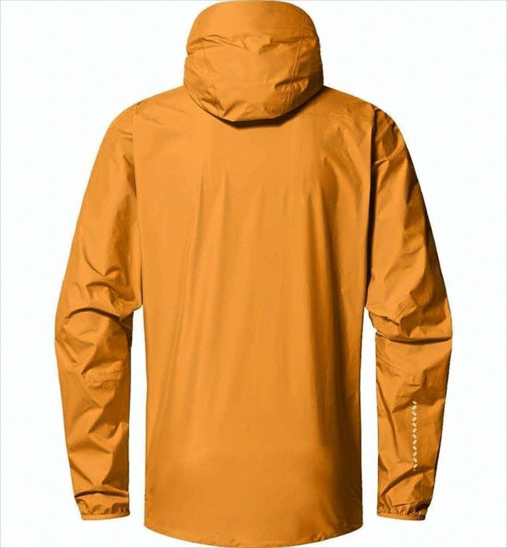 Haglöfs Orange Polyamide Casual Jacket With Hood