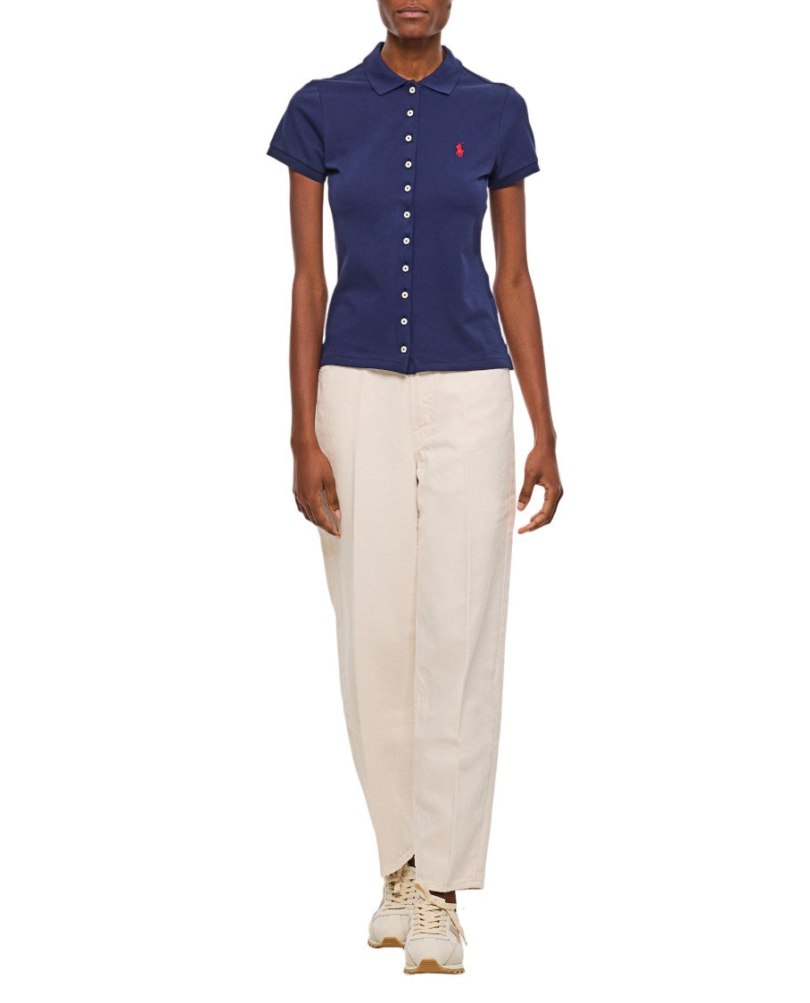 Polo Ralph Lauren Fitted Short-Sleeve Polo Shirt
