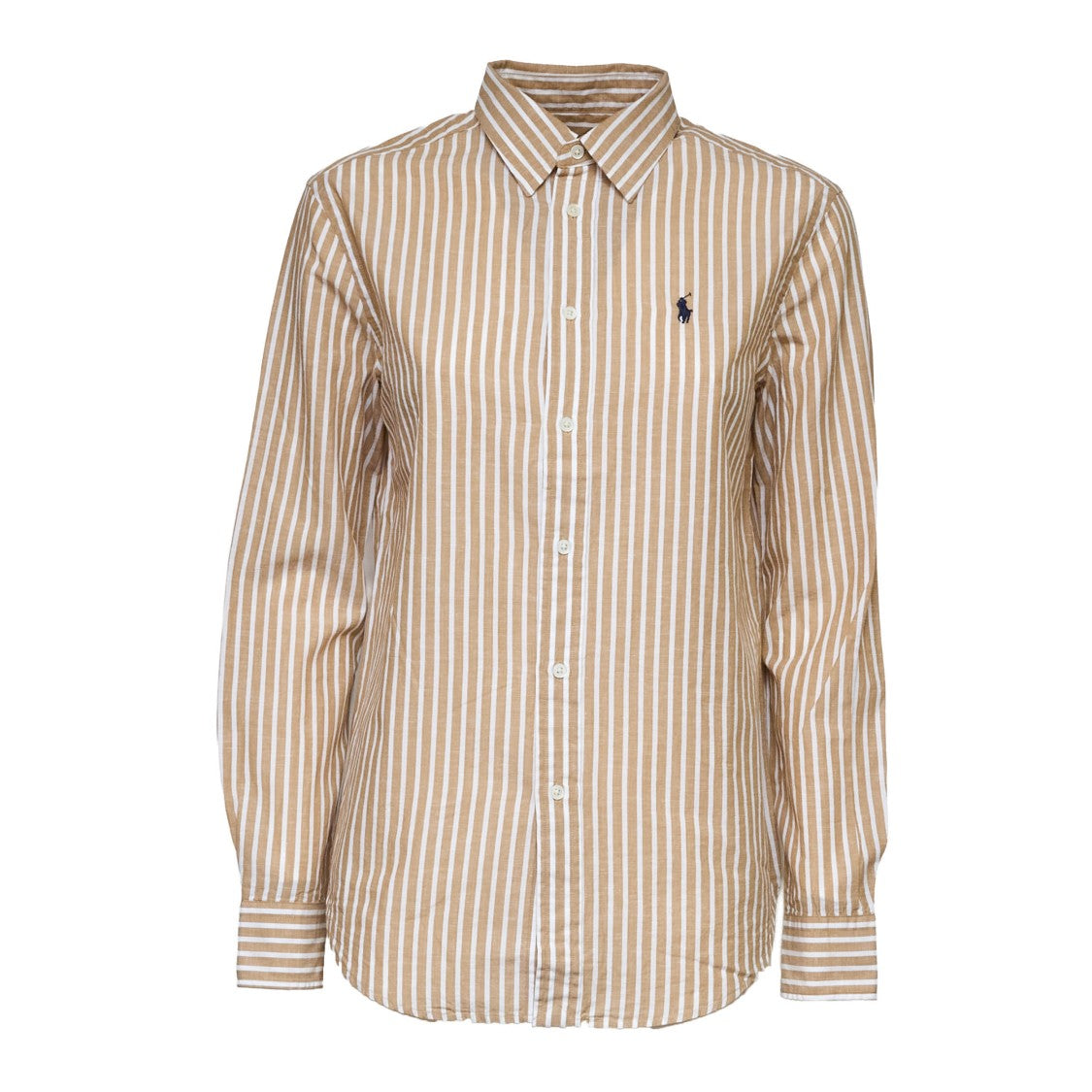 Polo Ralph Lauren Cotton Linen Button Long Sleeve Shirt