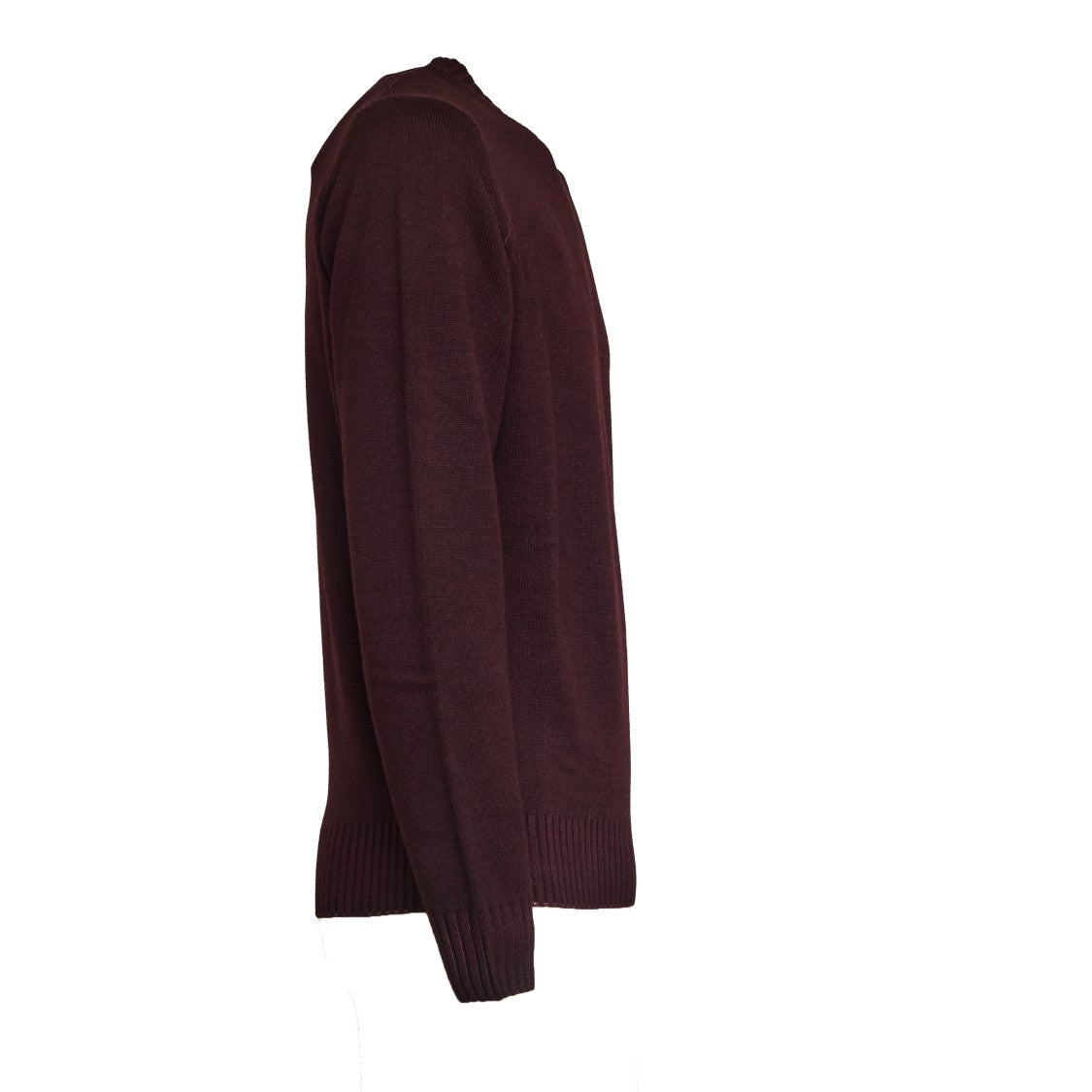 Filippo De Laurentiis Crew Neck Sweater In Washed Merino Wool