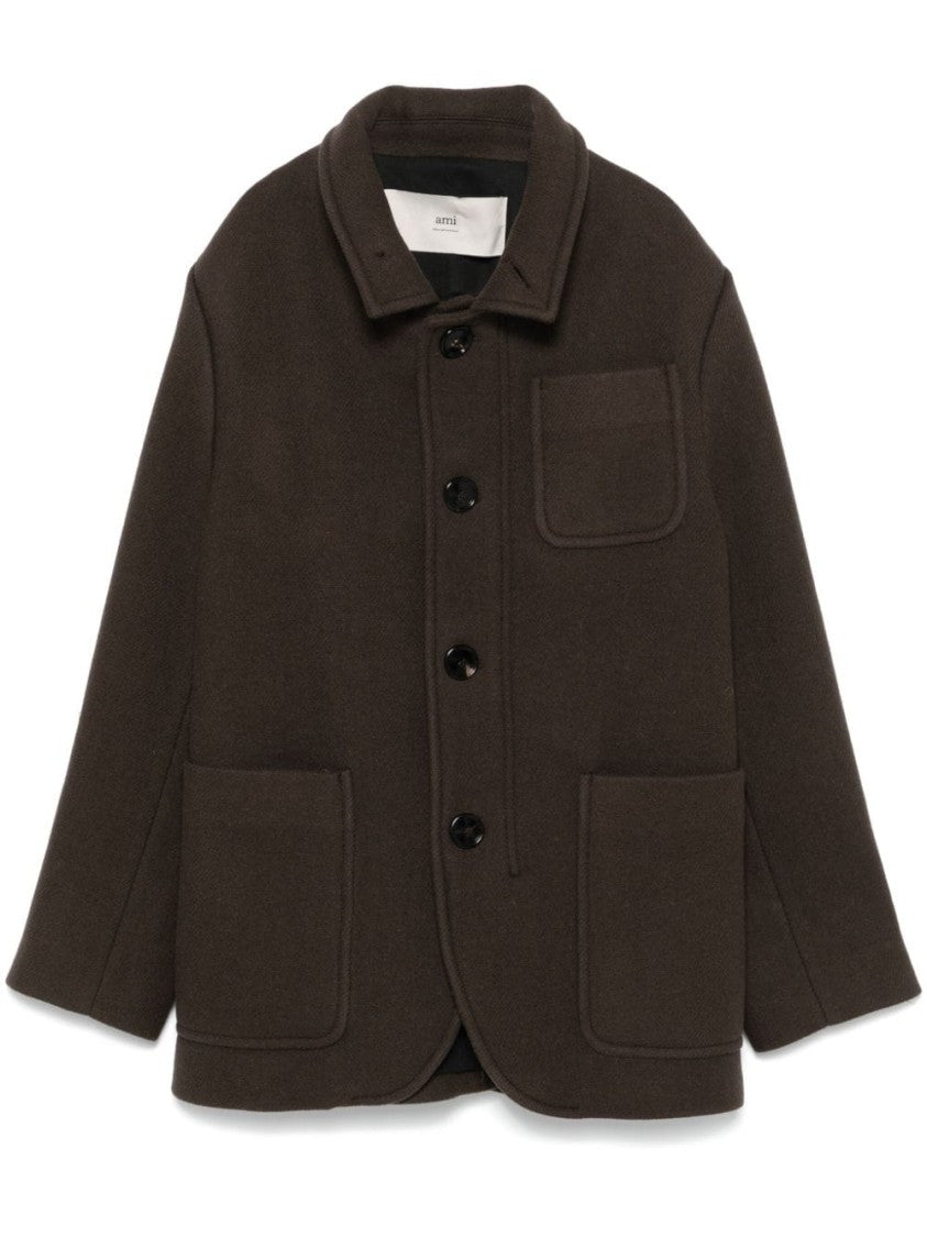 Ami Wool Coat