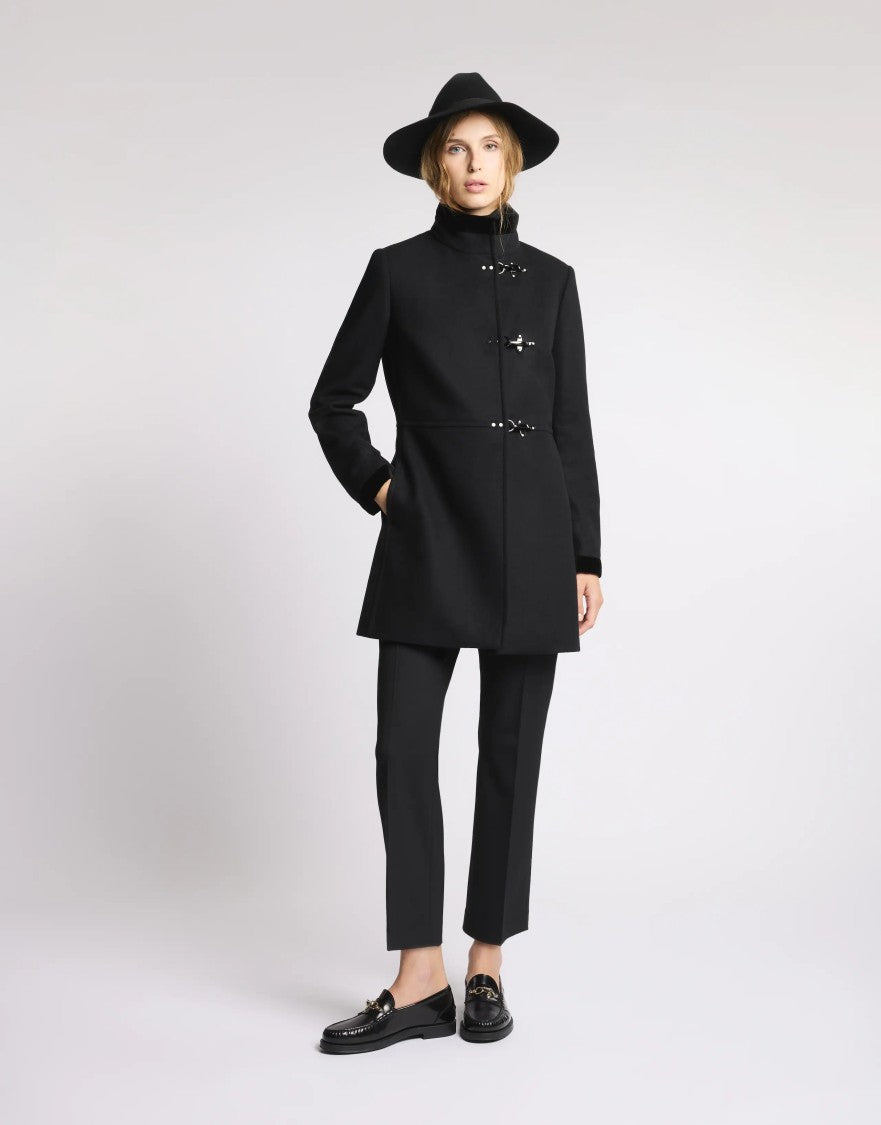 Fay Virginia 3 Ganci Coat With High Collar