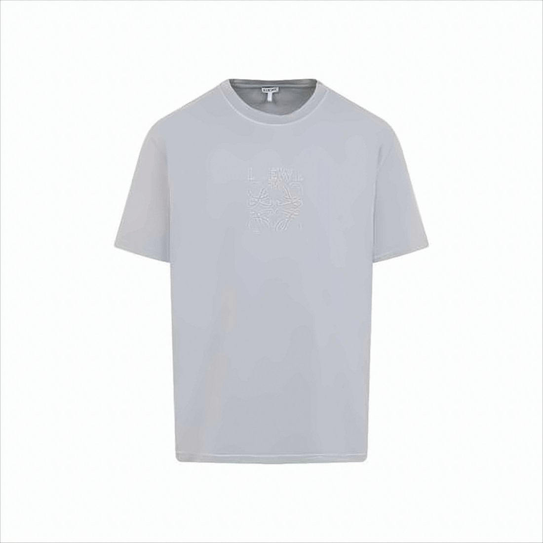 Loewe Short-Sleeved Crew Neck T-Shirt With Embroidered Logo