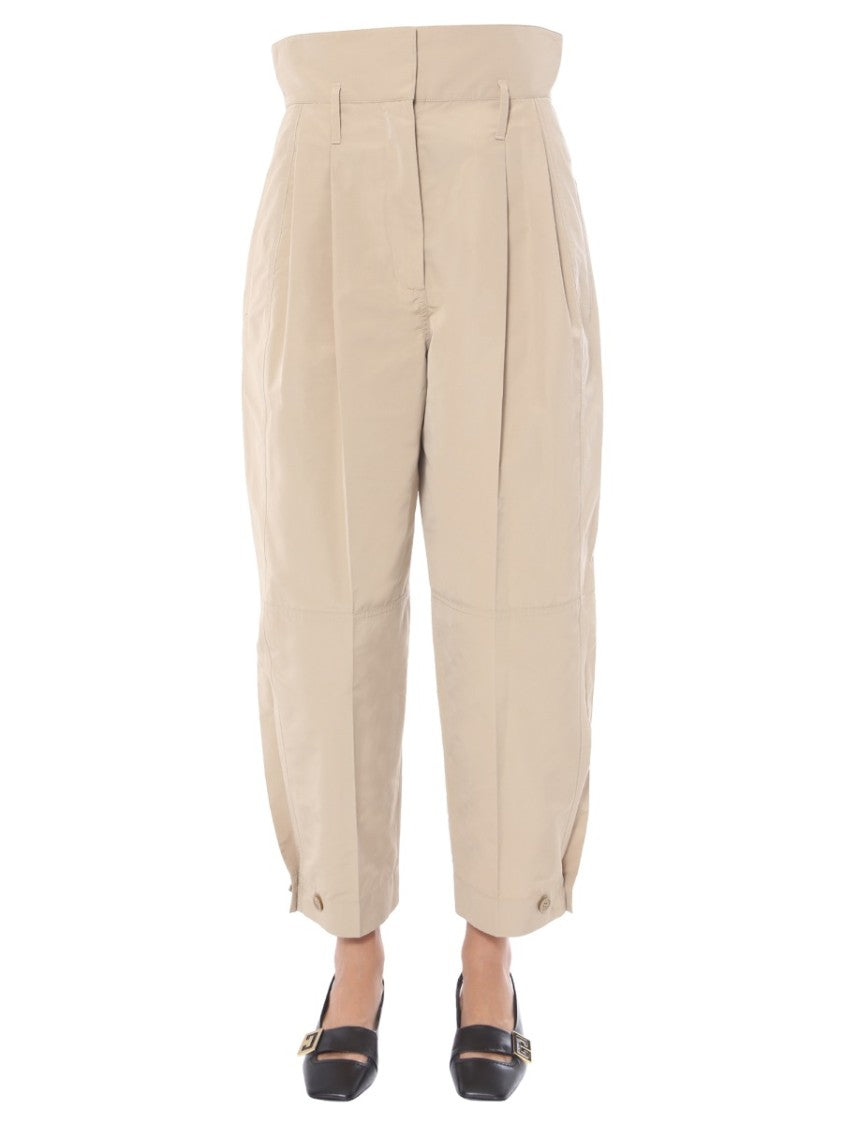 Givenchy Pleated High-Waist Trousers