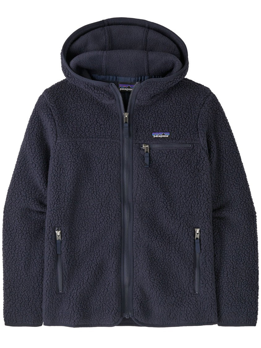 Patagonia Retro Pile Plush Fabric Zippered Hoody