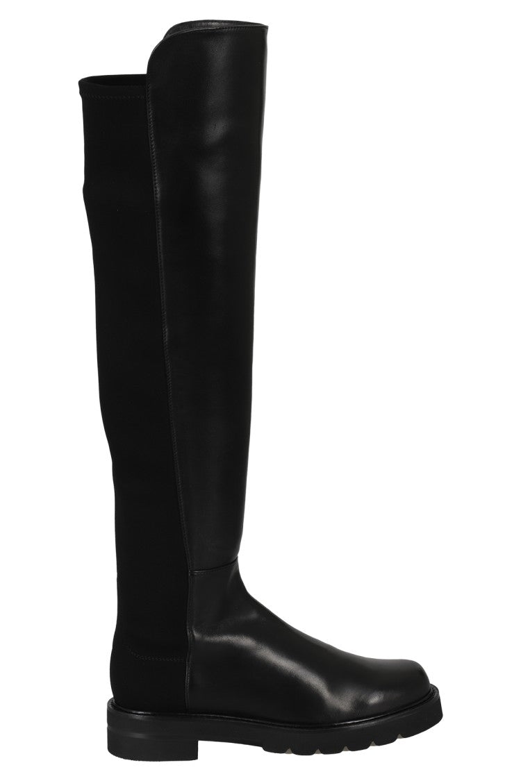 Stuart Weitzman High Over-The-Knee Boots With Stretch Panel
