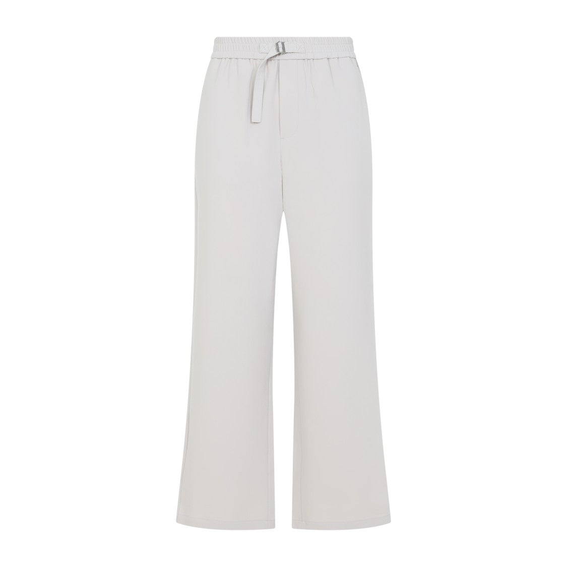 Ami Wide-Leg Trouser With Elastic Waistband And Practical Pockets