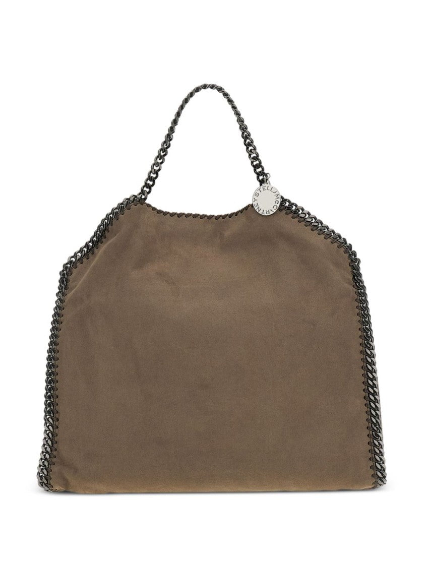 Stella Mccartney Soft-Structured Chain Trim Tote Bag