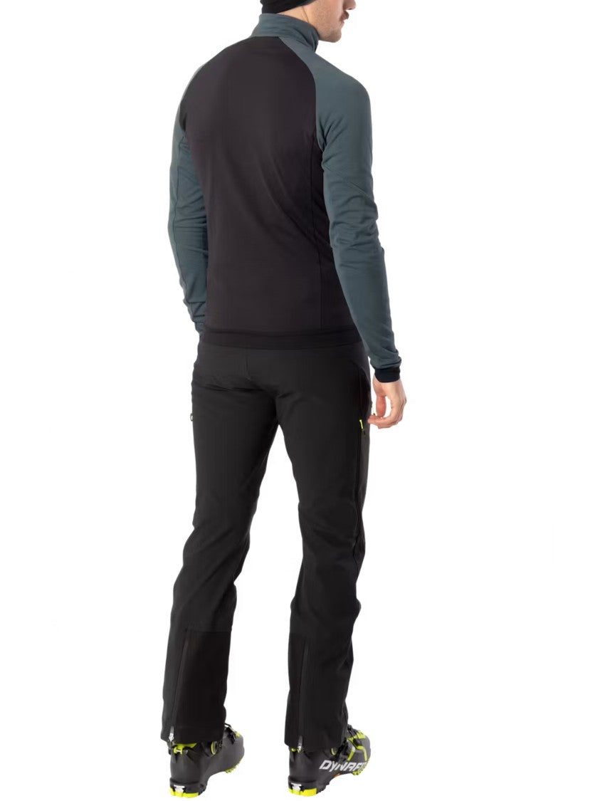 Dynafit Athletic Black Jacket With Dark Green Sleeves
