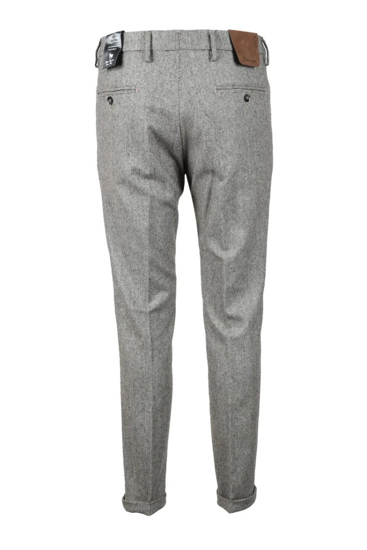 Bsettecento Wool-Blend Stretch Pants