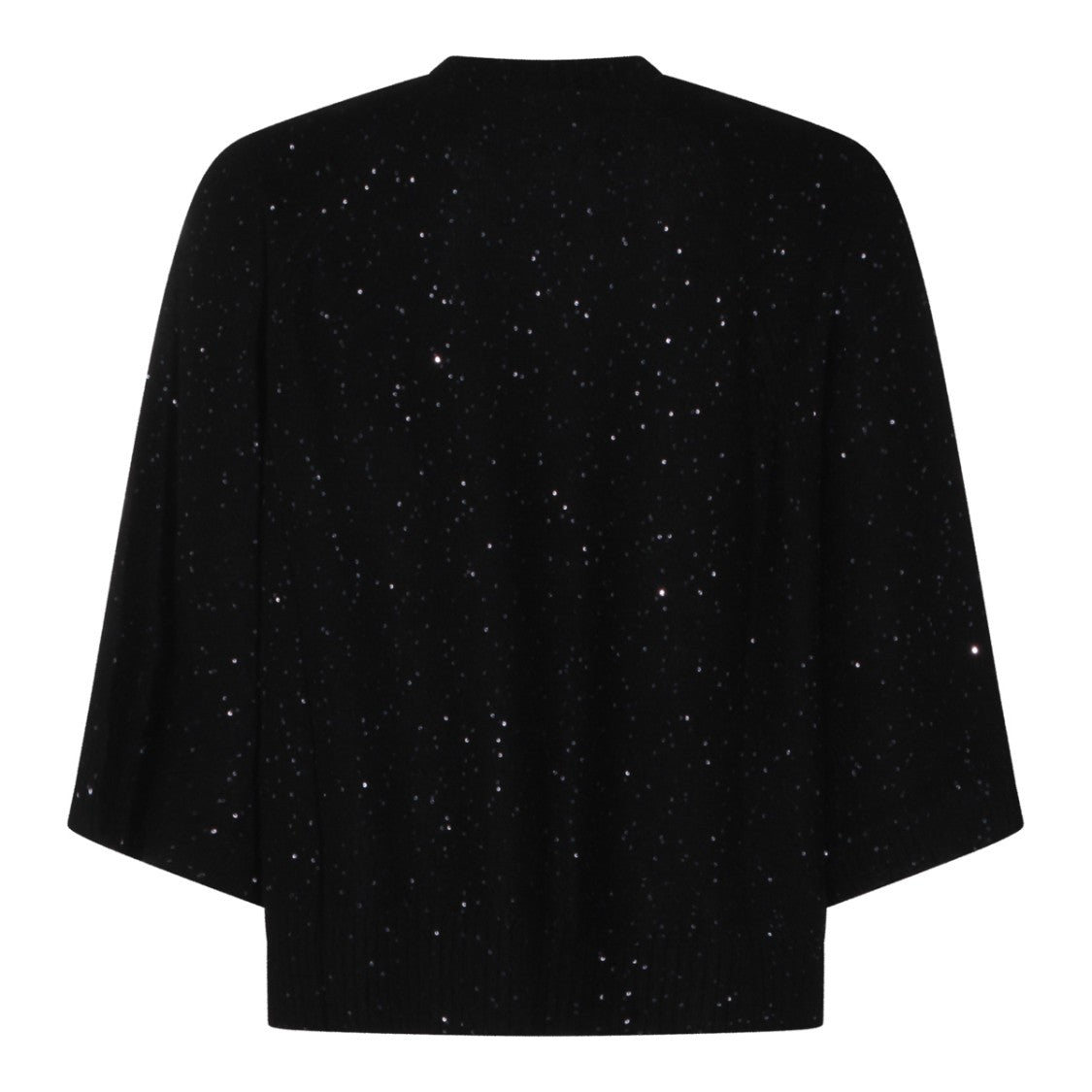 Fabiana Filippi Black Wool T-Shirt