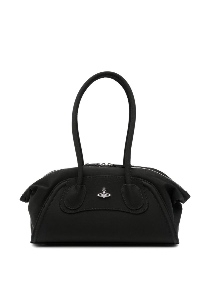 Vivienne Westwood Structured Handbag With Rounded Handles And Zip Closure