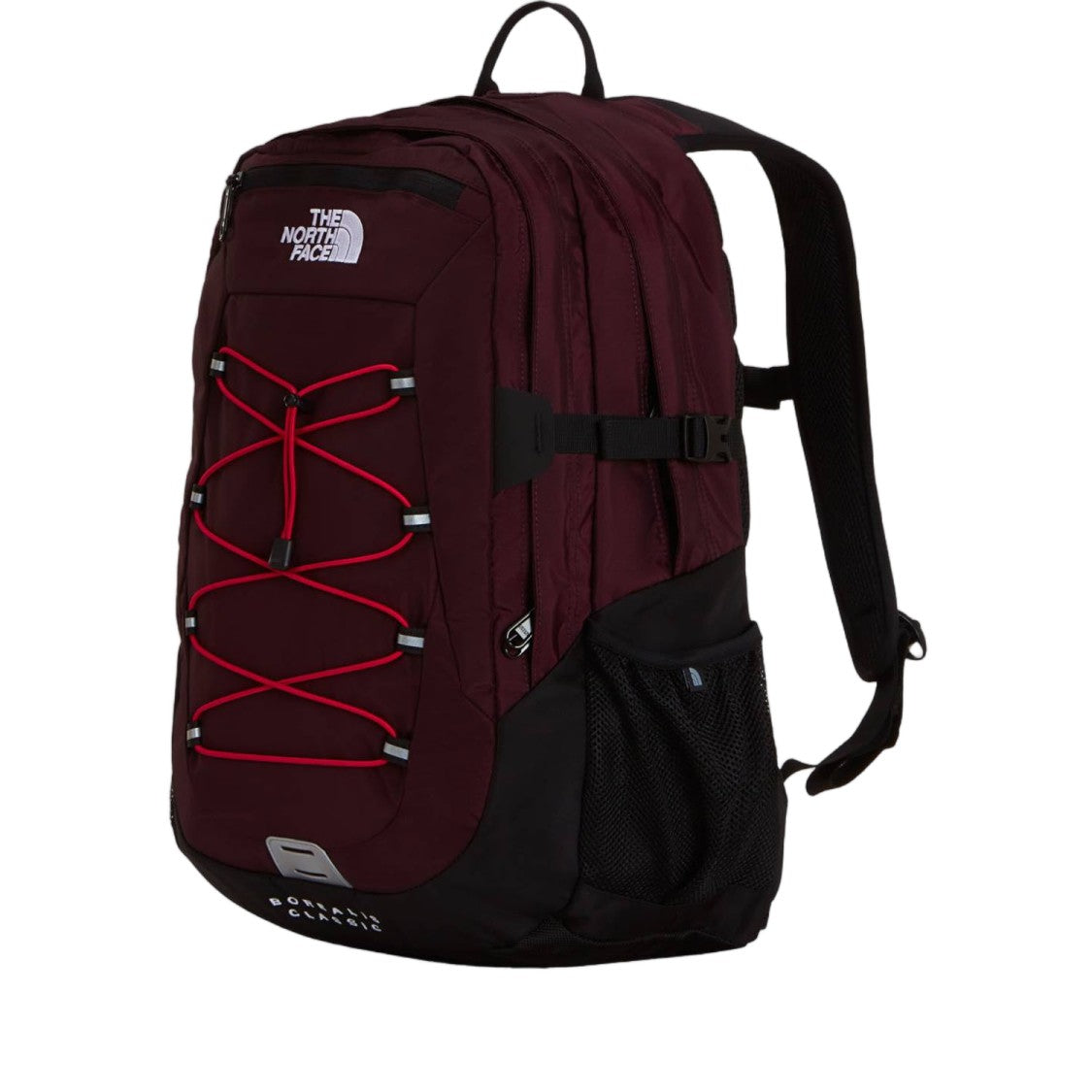 The North Face Nylon Backpack With Spacious Interior And Adjustable Features