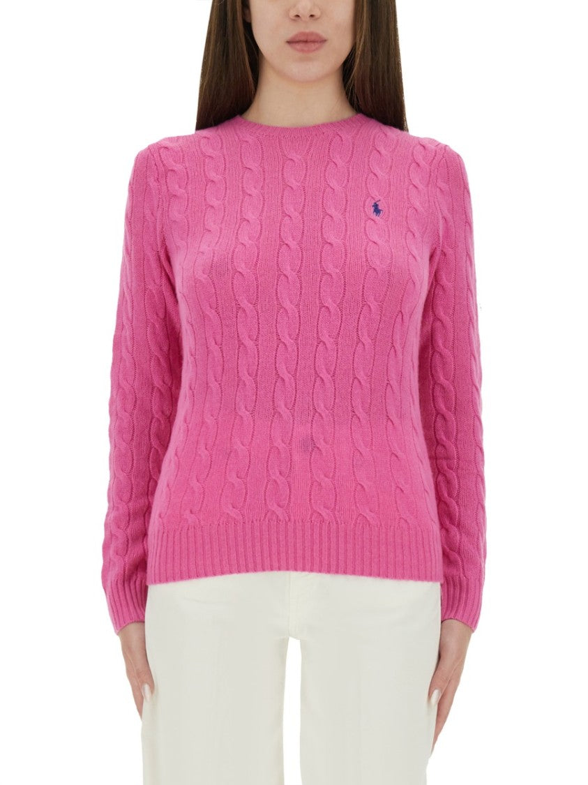 Polo Ralph Lauren Cable-Knit Sweater With Textured Pattern