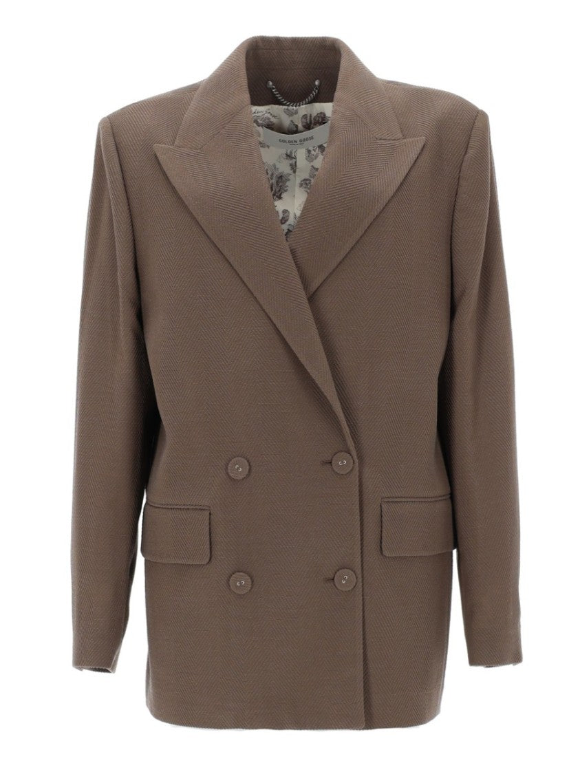 Golden Goose Golden Goose Oversized Double-Breasted Blazer