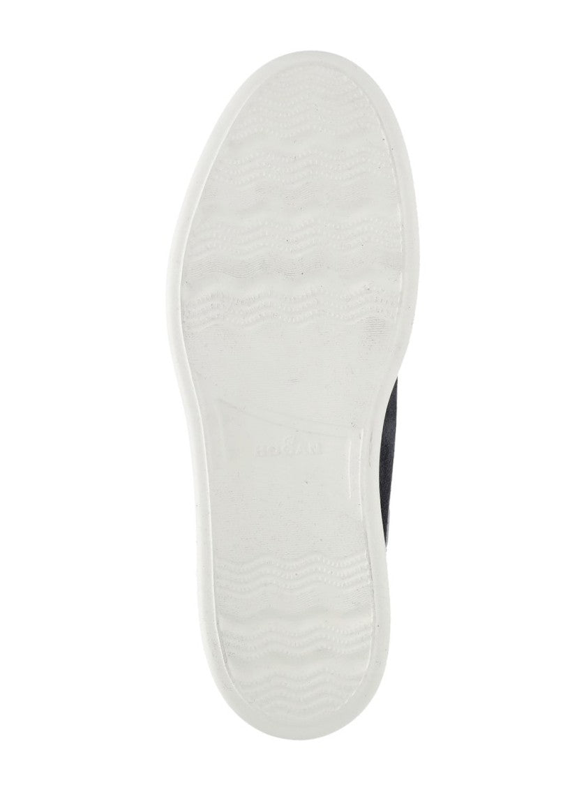 Hogan Blue H580 Suede Sneakers