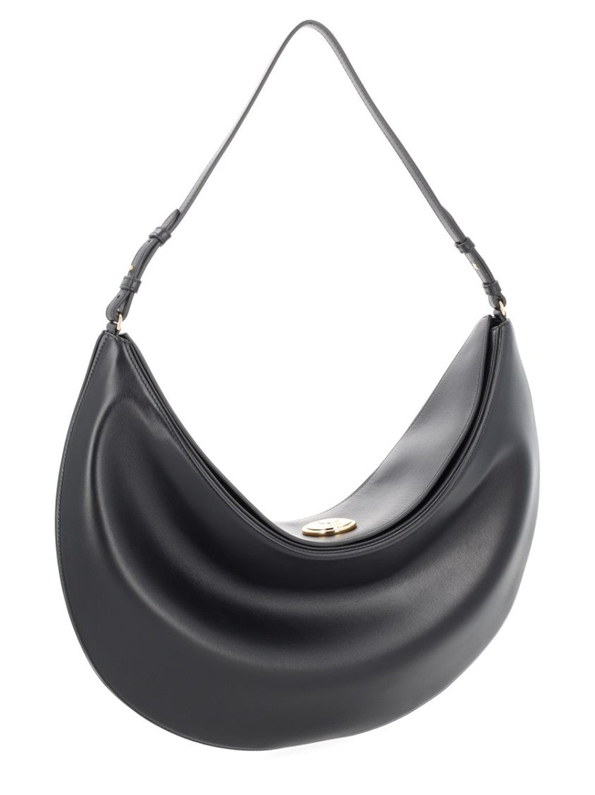 Jacquemus Ovalo Large Crescent Hobo Shoulder Bag