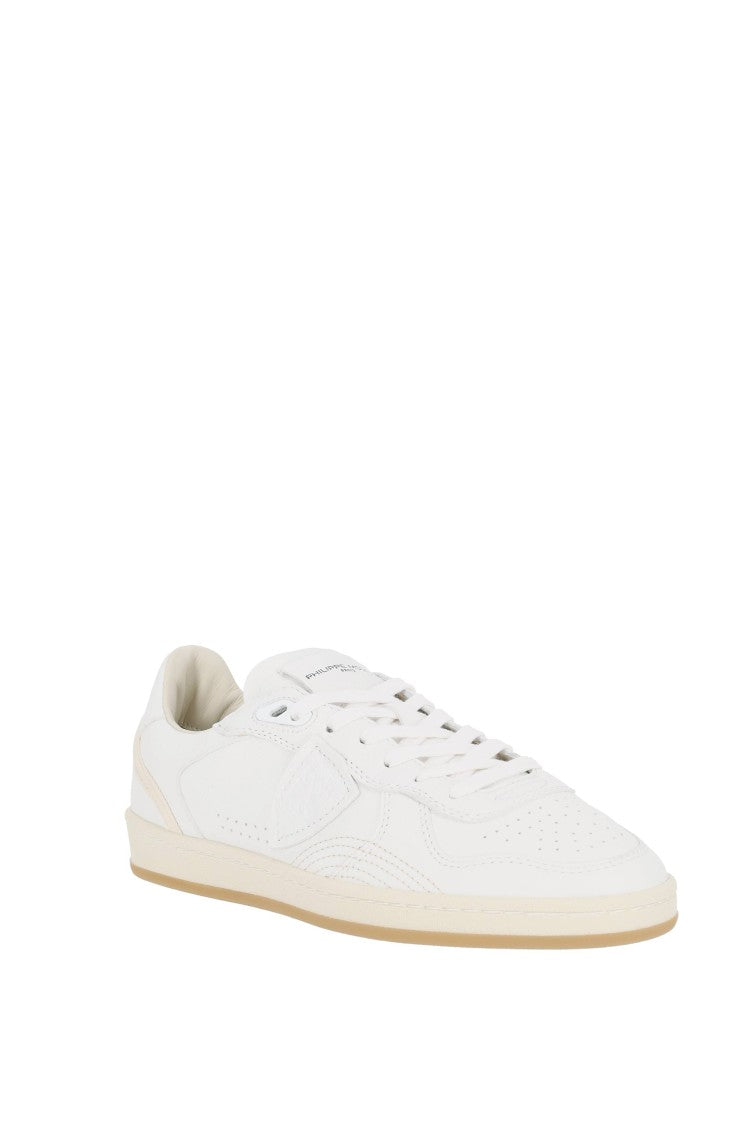 Philippe Model Pigalle Total White Leather Sneakers