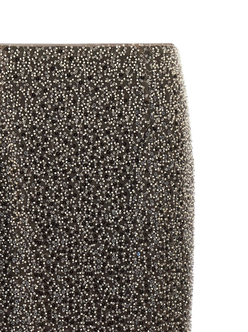 Rotate Birger Christensen 'Beaded Maxi' Skirt