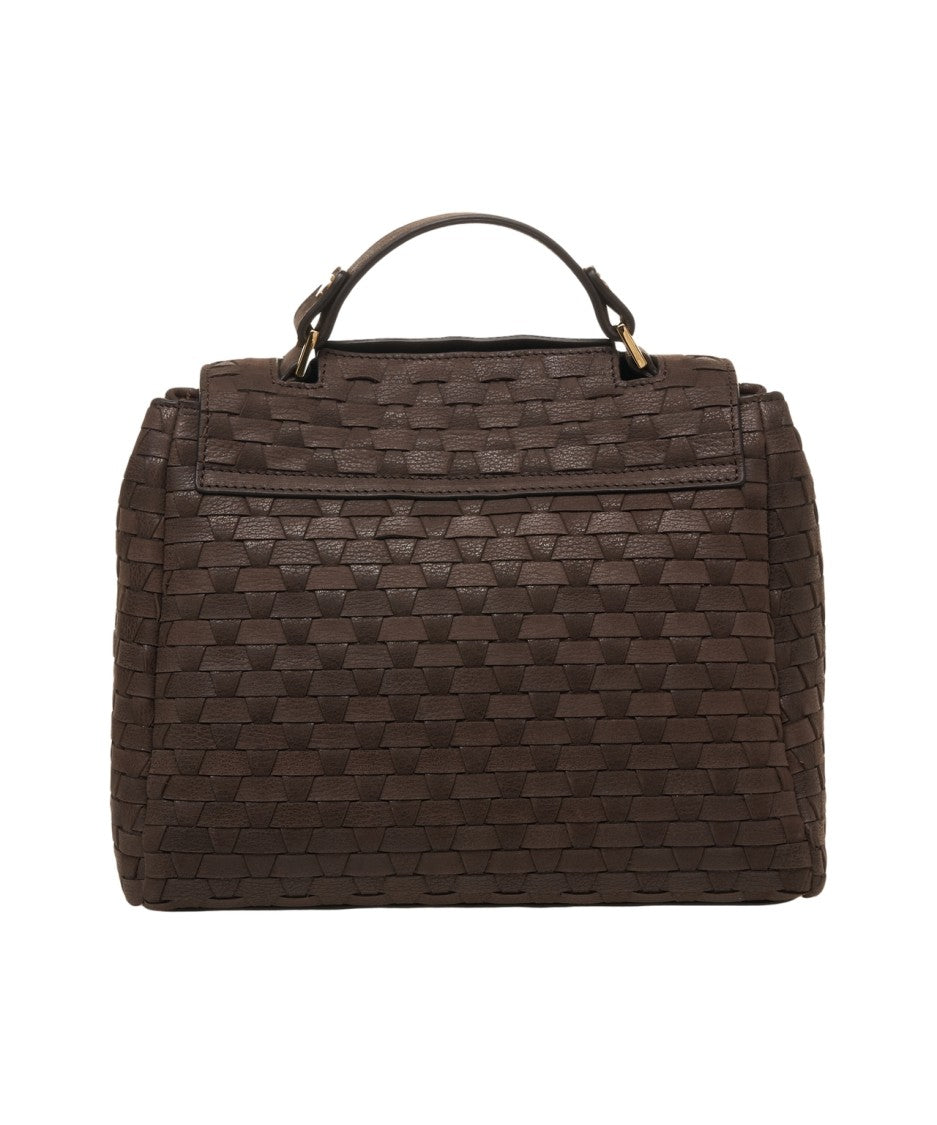 Orciani Handcrafted Woven Leather Tote Bag