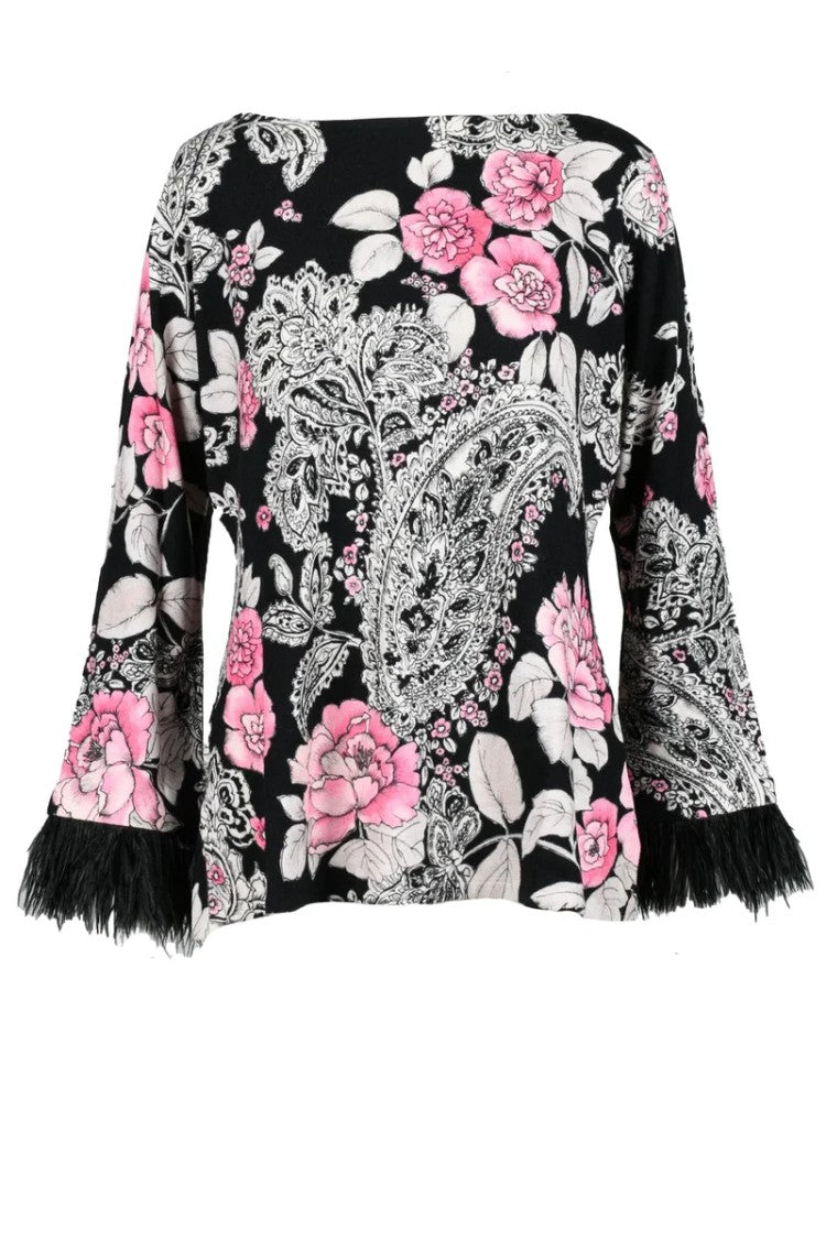 Twin-Set Two-Tone Knitwear Top