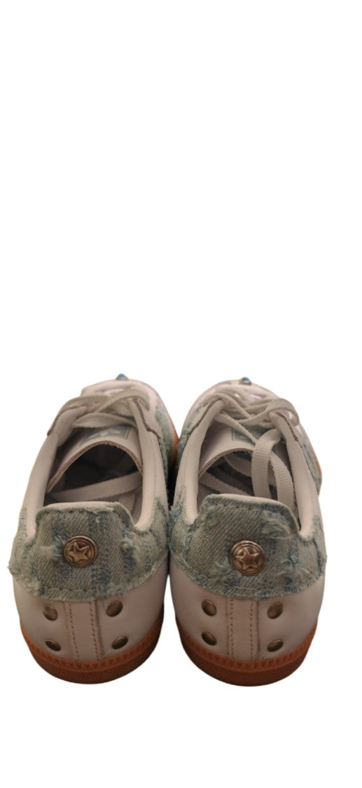 Adidas Lace-Up Sneakers With Textured Stripes