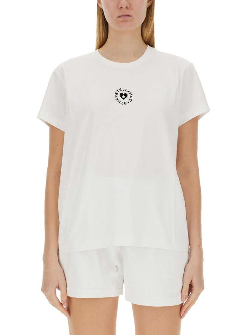 Stella Mccartney T-Shirt With Logo Detail
