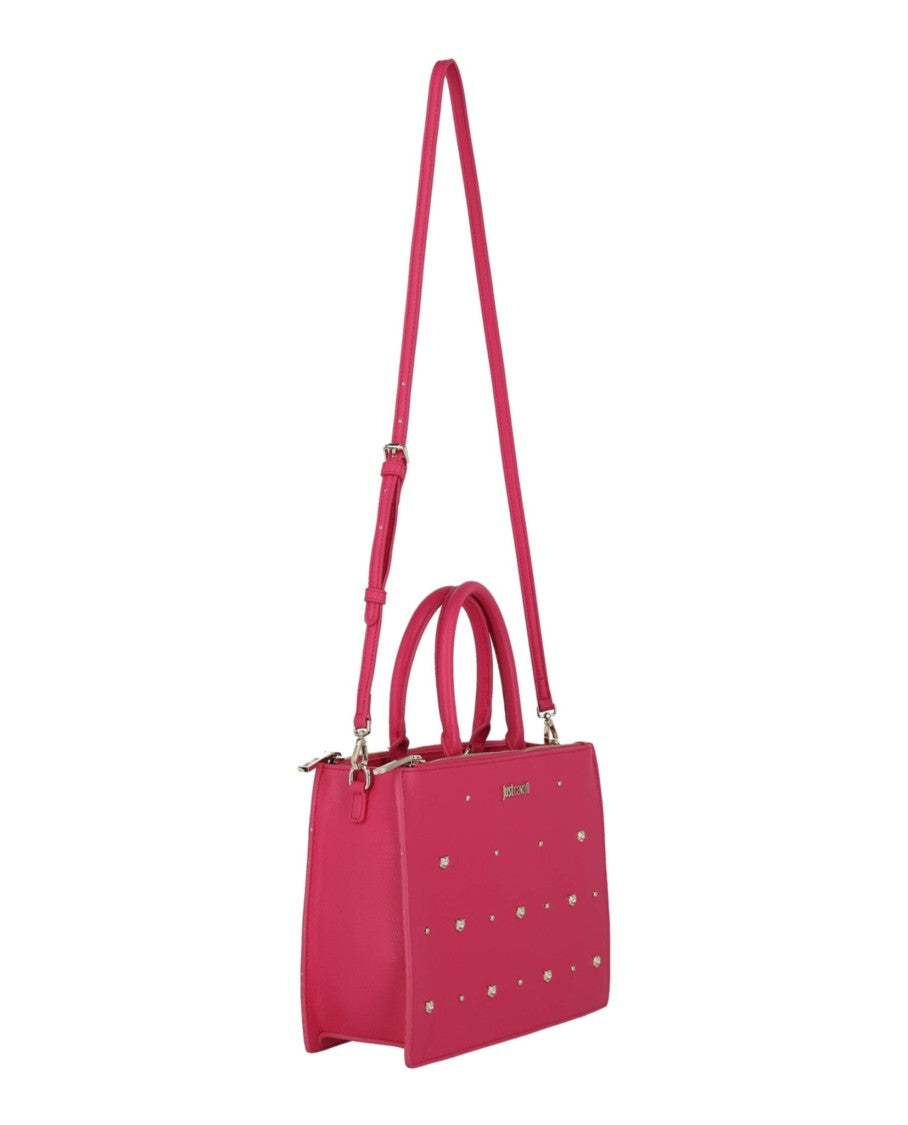 Just Cavalli Studded Shoulder Bag