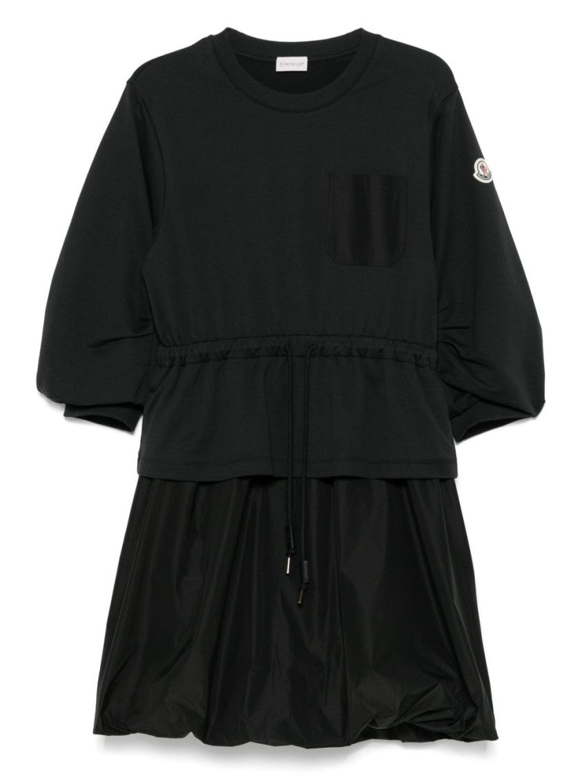 Moncler Dress With Relaxed Fit And Cinched Waist