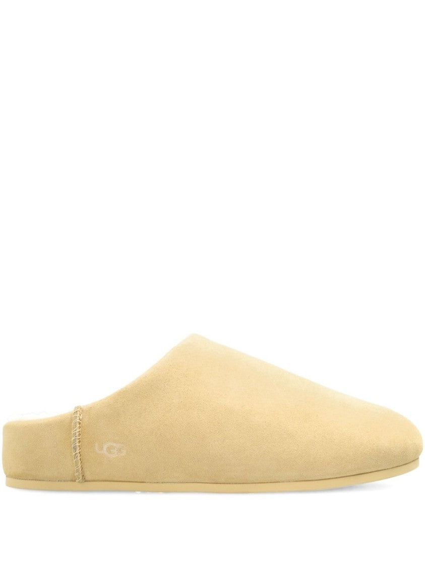 Ugg Slip-On Sandals With Suede Leather Upper