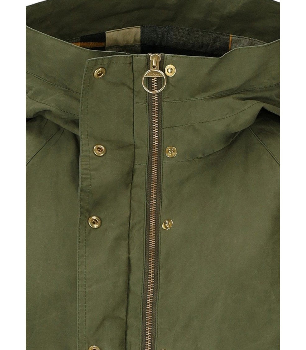 Barbour Nith Showerproof Green Jacket