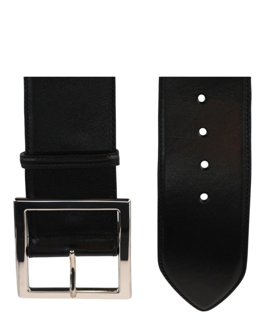 Alexander Mcqueen Square Buckle Ecolux Belt