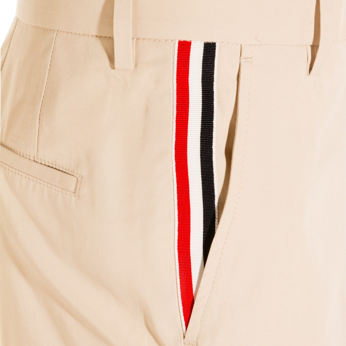 Thom Browne Beige Cotton Pants