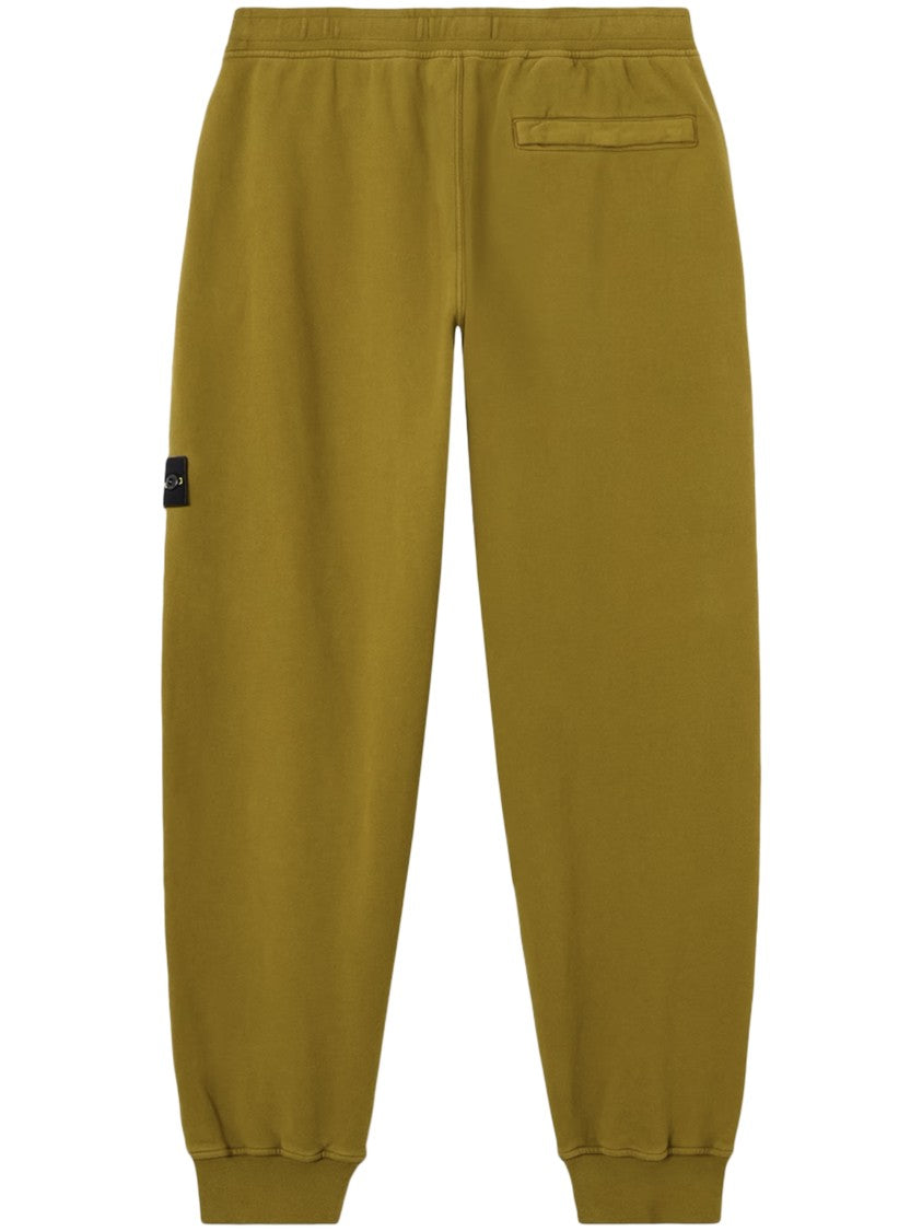 Stone Island Relaxed-Fit Cotton Sweatpants With Distinctive Logo Patch