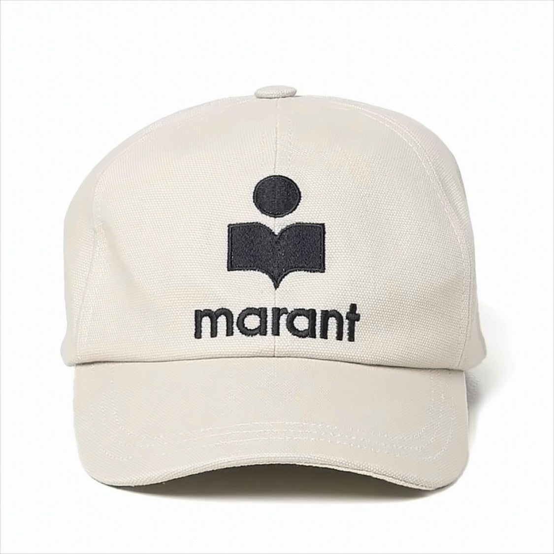 Isabel Marant Étoile Structured Cotton Baseball Cap With Bold Logo