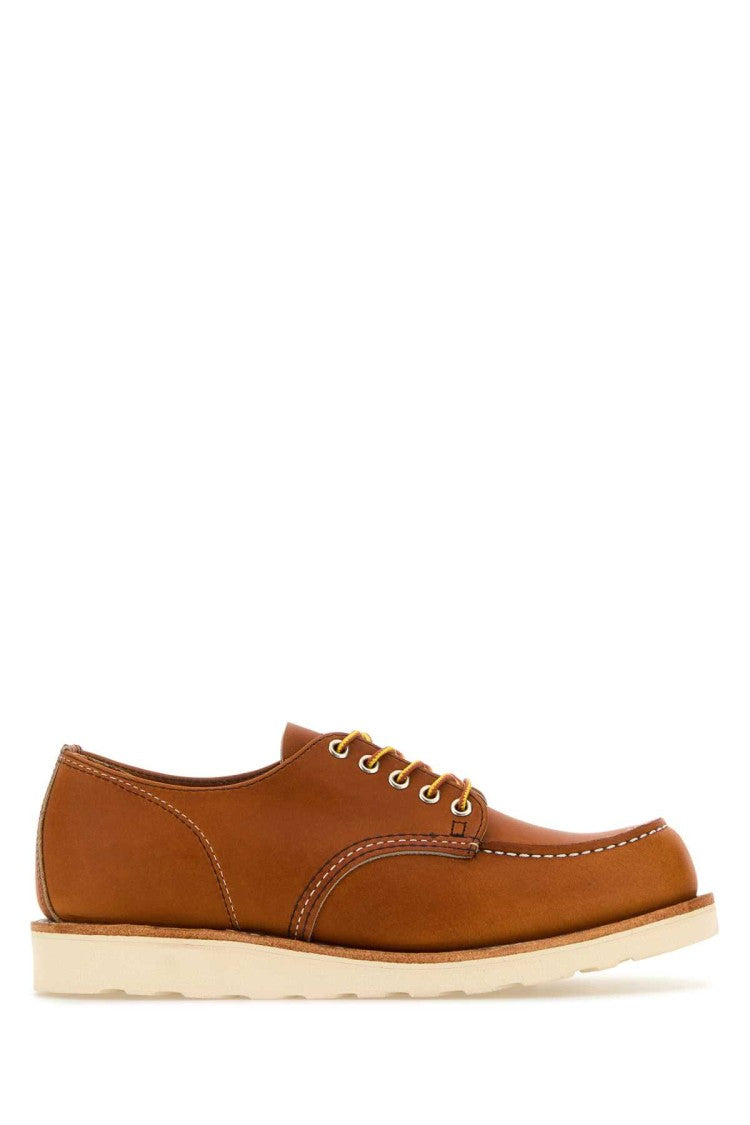 Red Wing Caramel Leather Lace-Up Shoes