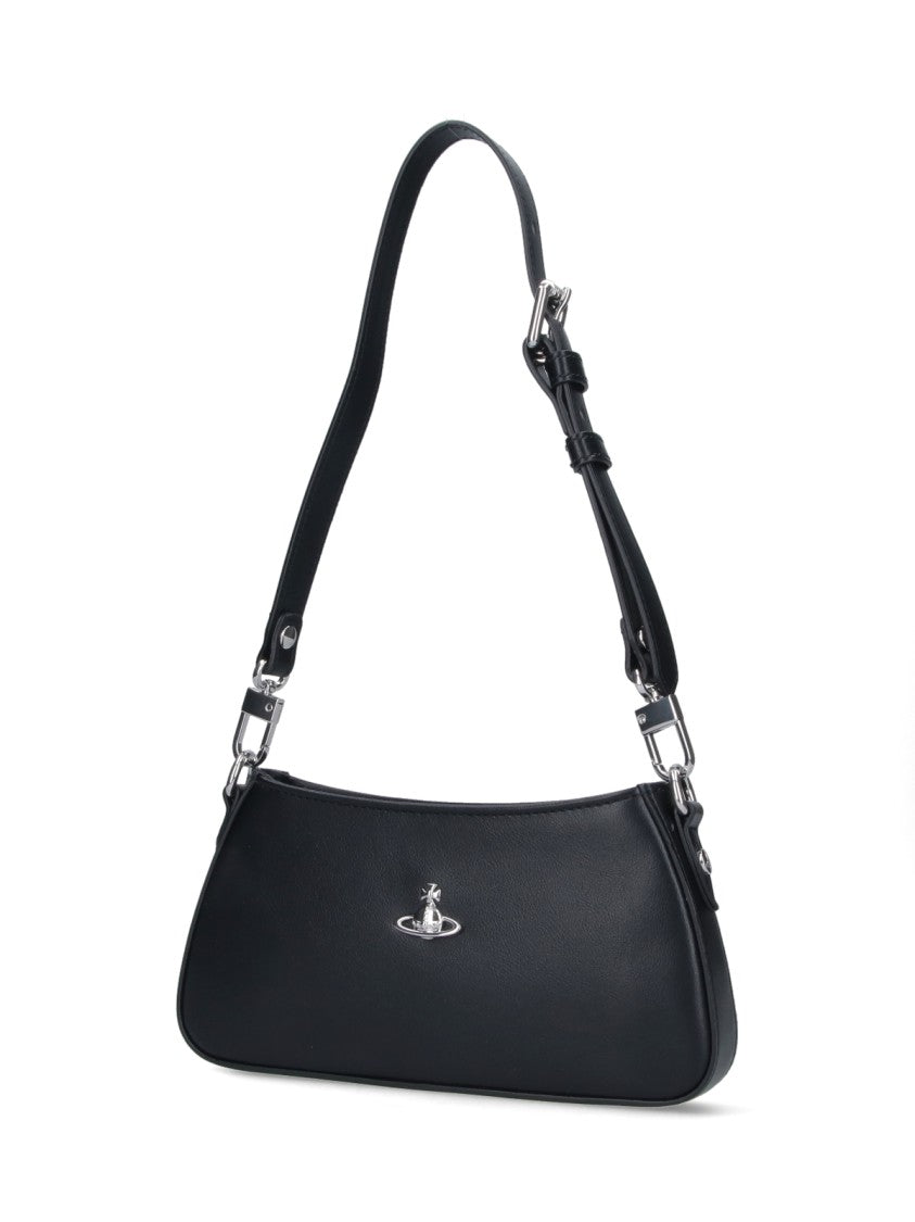 Vivienne Westwood Black Tasha Fabric Shoulder Bag