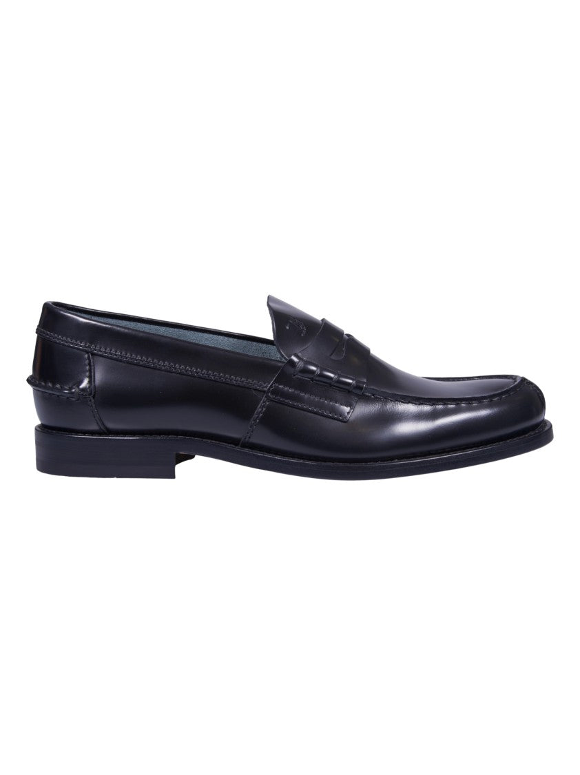 Tod's 26C Classic Black Loafers