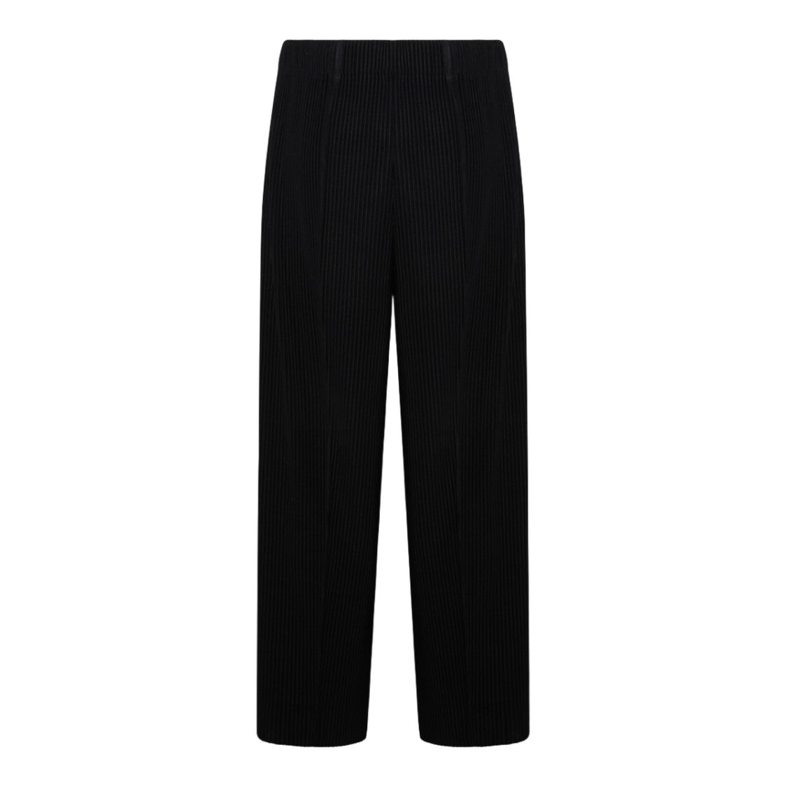 Homme Plissé Issey Miyake Straight-Leg Trousers With Pleated Texture