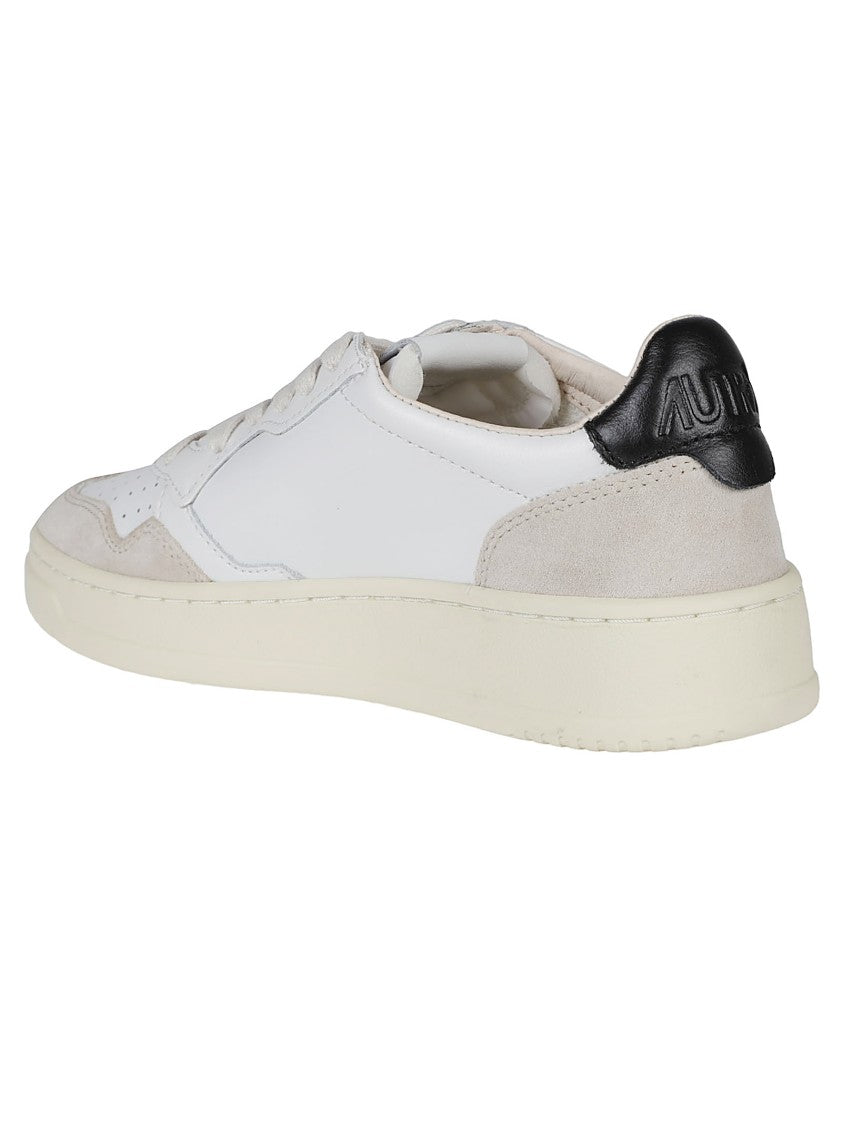 Autry Medalist Low Leather Suede Sneakers