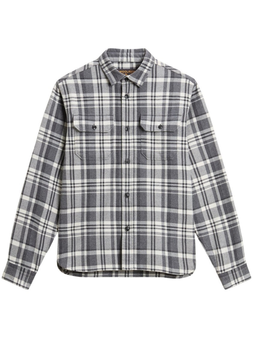 Woolrich Pure Cotton Flannel Checked Shirt