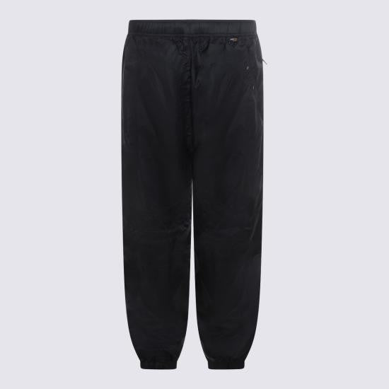 Stone Island Lightweight Black Nylon Casual Jogger Pants