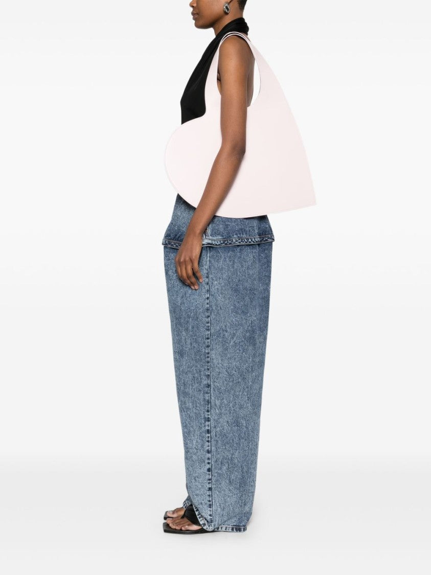Coperni Heart-Shaped Powder Pink Bag