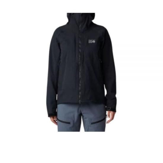 Mountain Hardwear Fitted High Collar Jacket With Adjustable Cuffs
