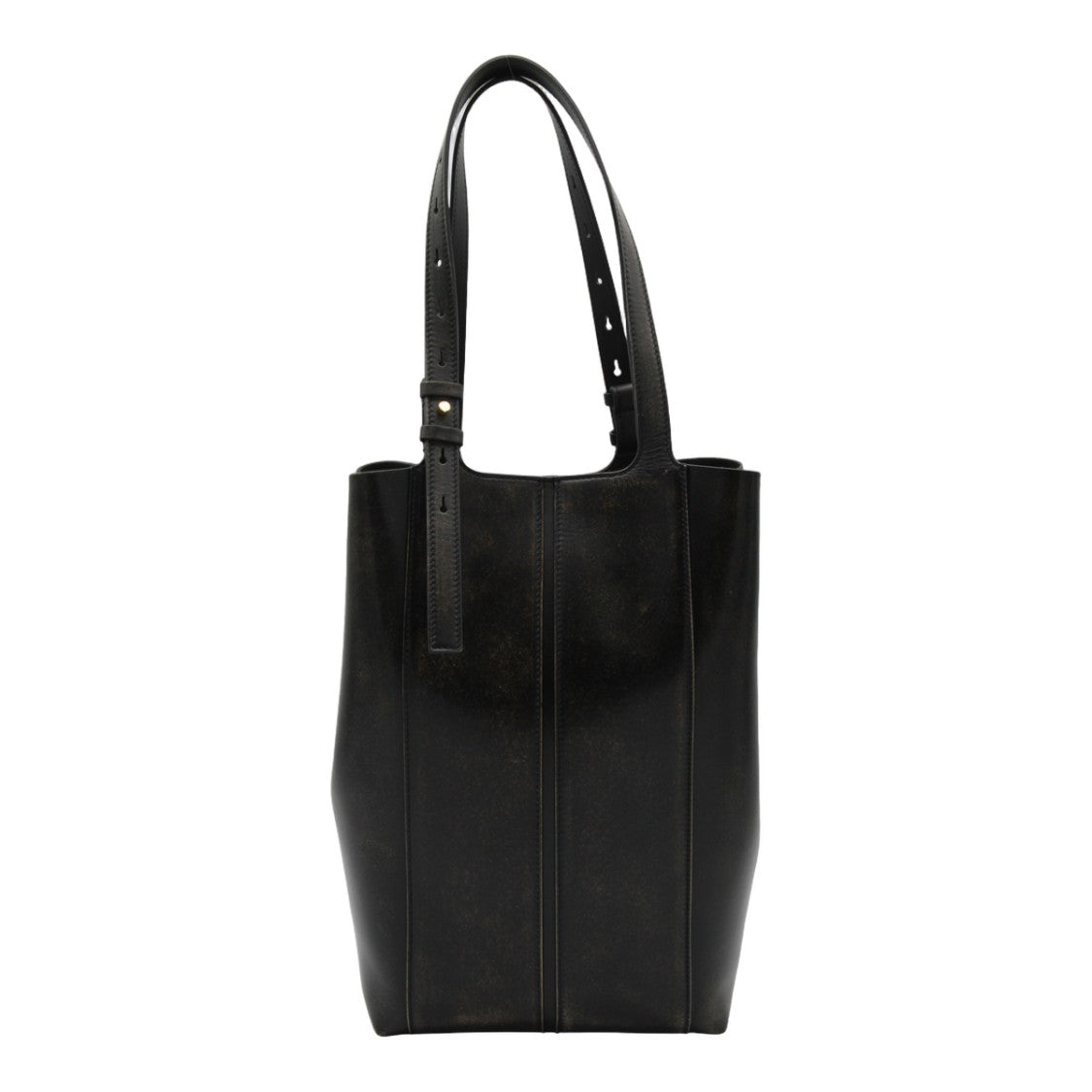 Golden Goose Tall Rectangular Black Tote Bag