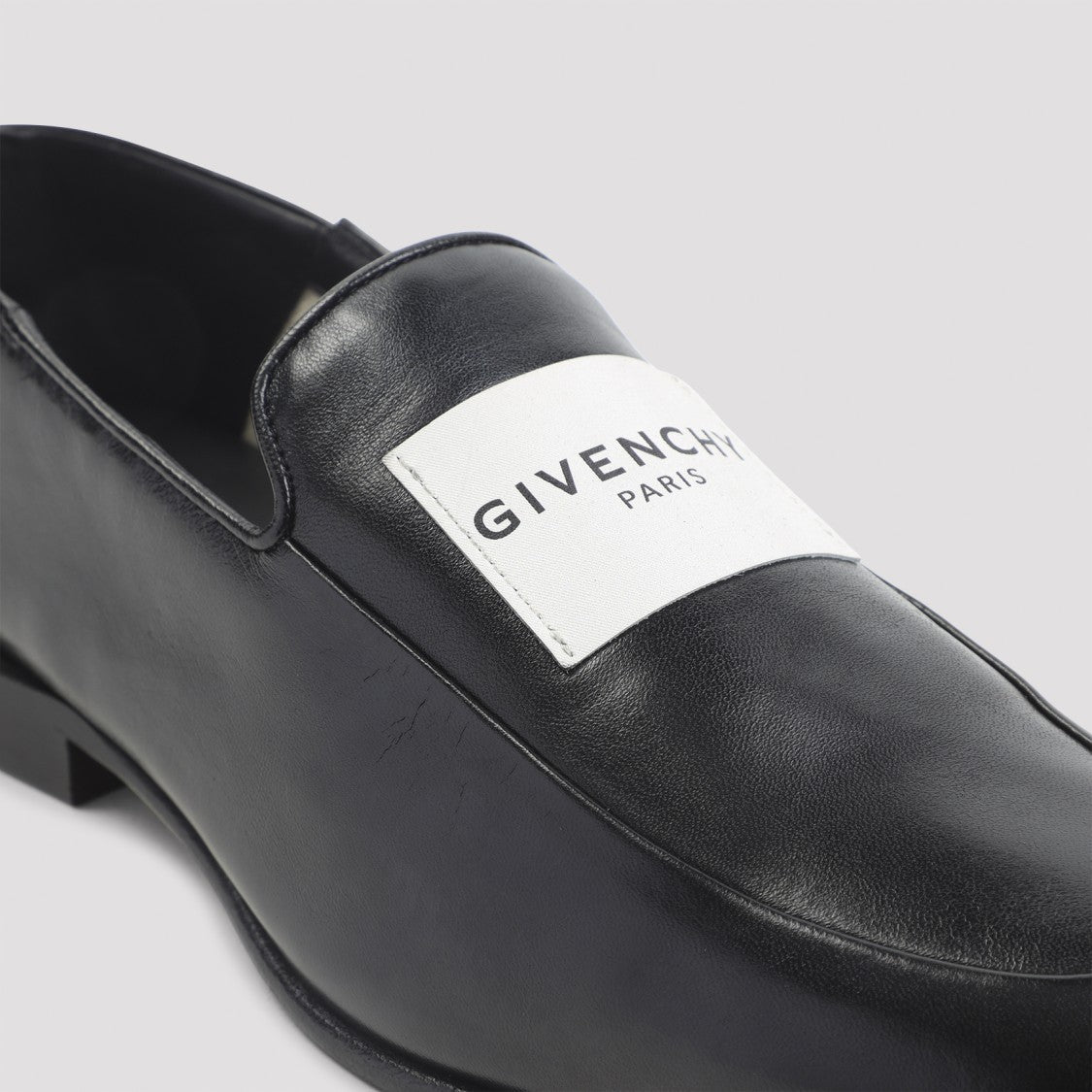 Givenchy Black Lamb Leather Loafers