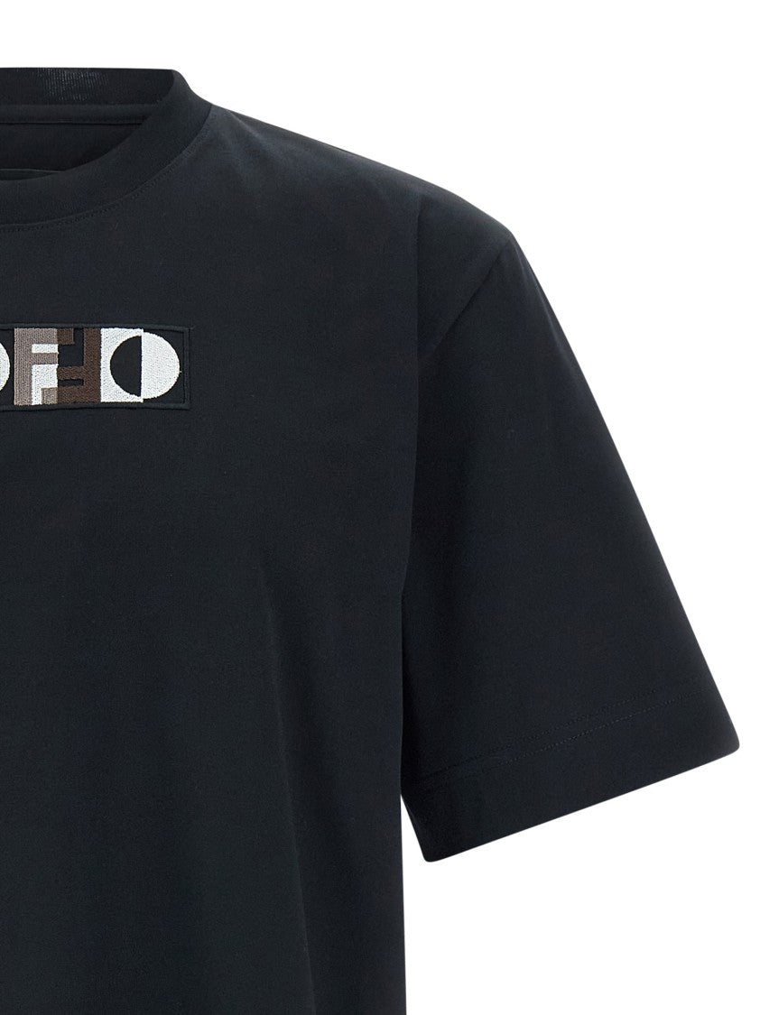Fendi ' Optical' T-Shirt